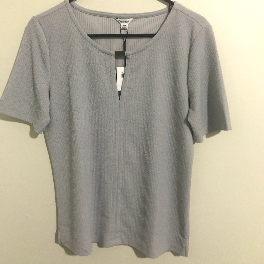Calvin Klein Grey Blouse